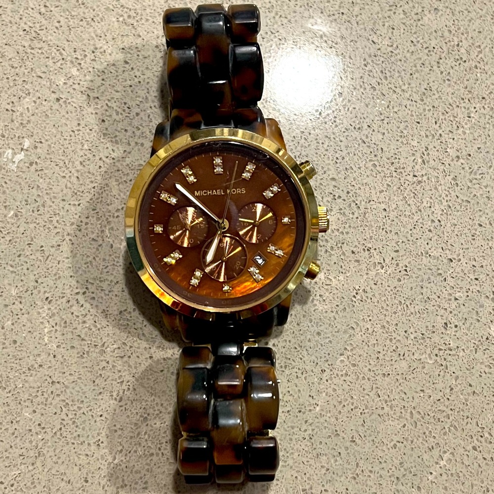 Michael Kors MK5038 Tortoise Watch